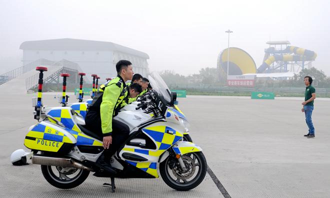 2019年广州交警支队警保卫大队摩托车特种驾驶培训圆满完成